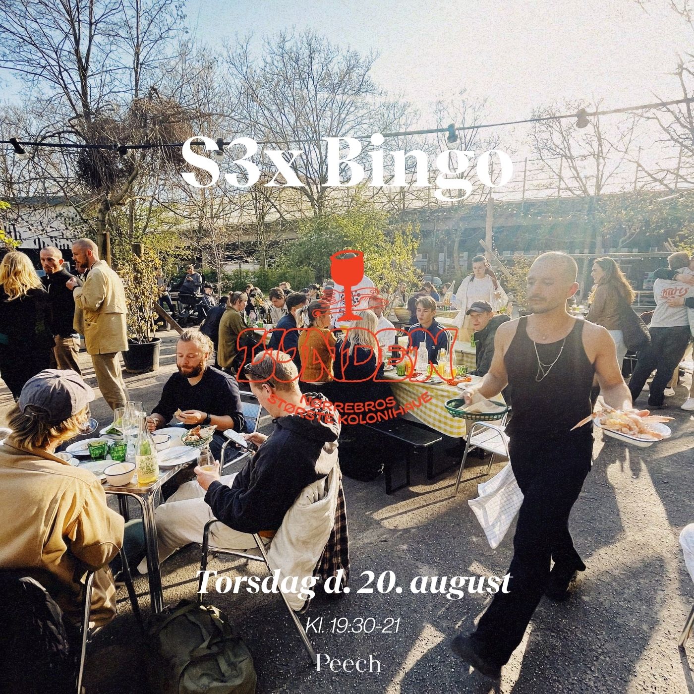 S3X BINGO HOS LUNDEN 20. AUGUST