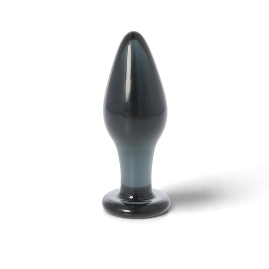 Gave: SORT GLAS BUTTPLUG