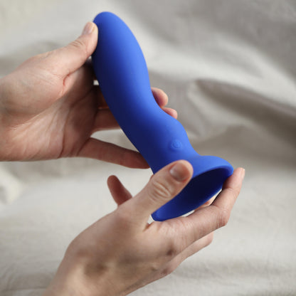 Toosie vibrerende dildo med sugekop fra Peech set fra siden