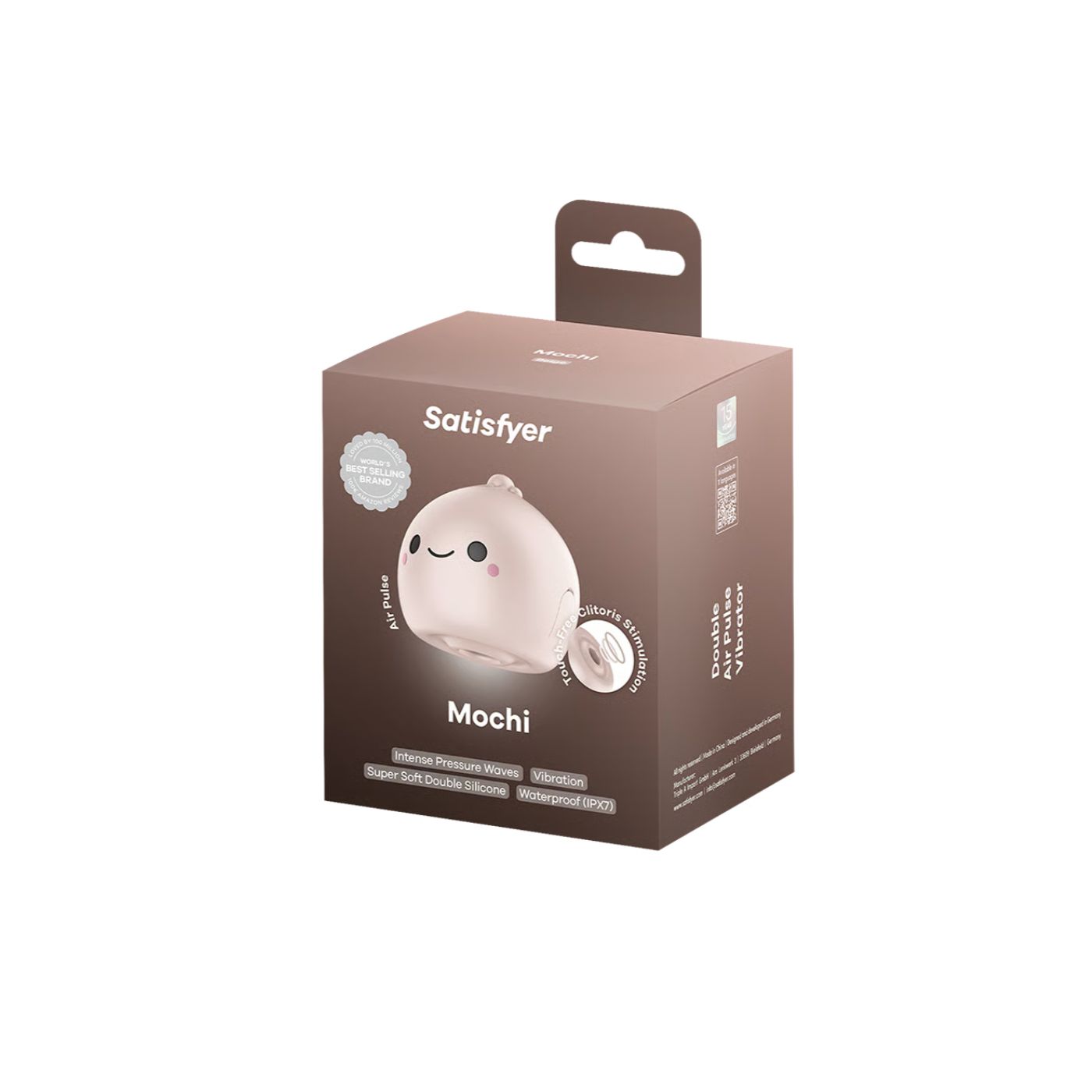 Mochi klitoris stimulator fra Satisfyer set fra en anden vinkel