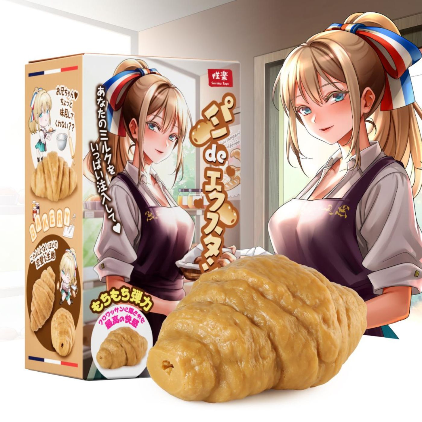 Croissant penissleeve fra Peech i fuld længde