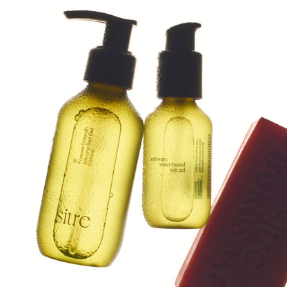 Sitre soft wave vandbaseret gel set ovenfra
