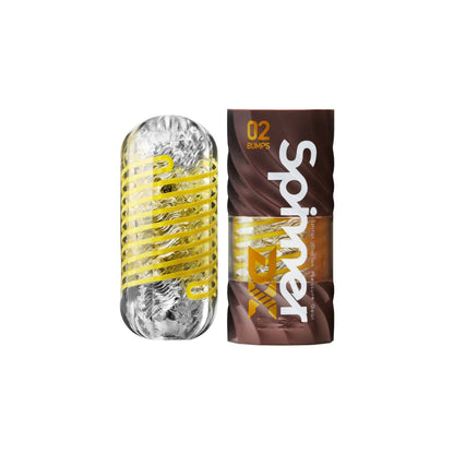Tenga spinner roterende silikonesleeve set fra siden