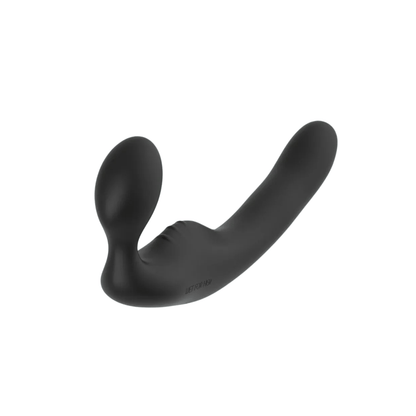 Selvsiddende strap on dildo fra Wet For Her set fra siden