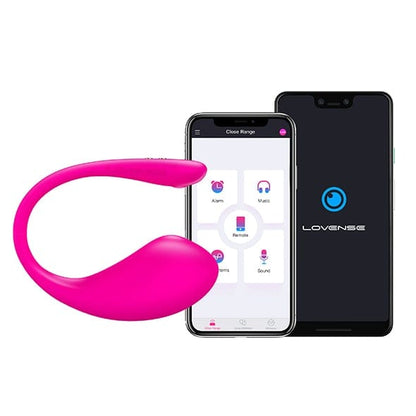 Lush 3 fra lovense - app styret æggeformet vibrator set fra en anden vinkel