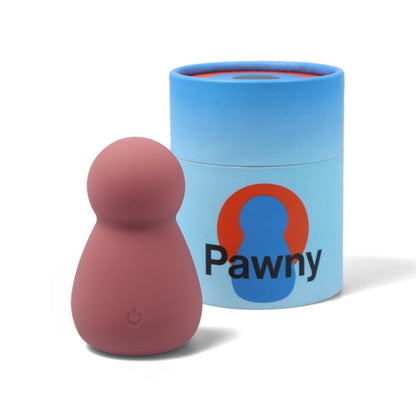 Pawny Peech vibrator på hvid baggrund set fra siden