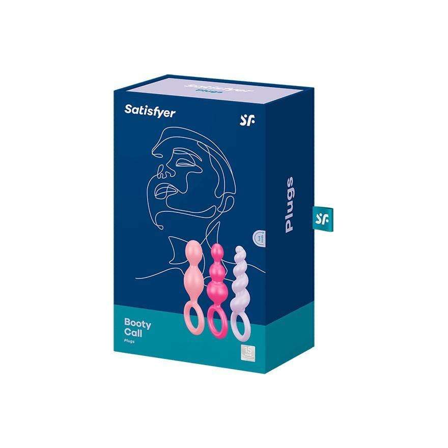 Booty call butt plug 3 pak fra Satisfyer i pakke